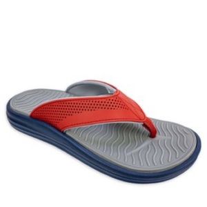 💜Men’s Atlantic Comfortbed Thong  Flip Flops